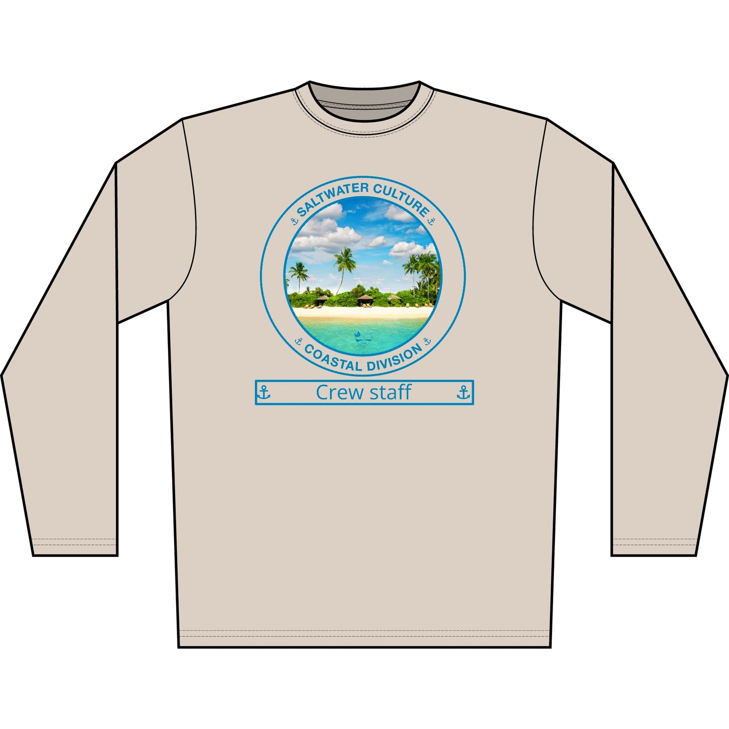 Personalized Saltwater Culture Transom Performance Long Sleeve Shirt