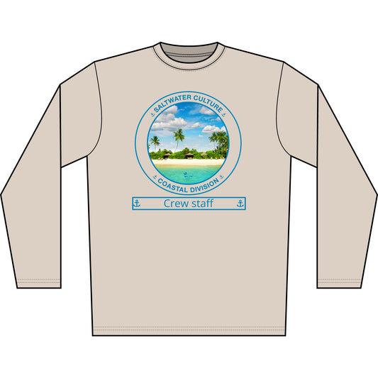 Personalized Saltwater Culture Transom Performance Long Sleeve Shirt