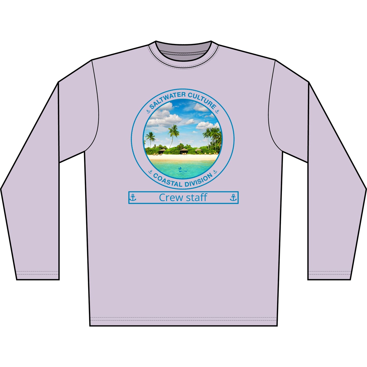 Personalized Saltwater Culture Transom Performance Long Sleeve Shirt