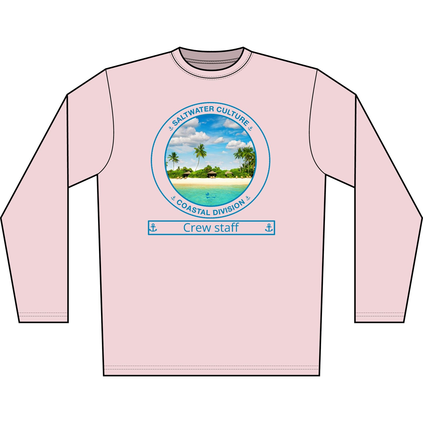 Personalized Saltwater Culture Transom Performance Long Sleeve Shirt