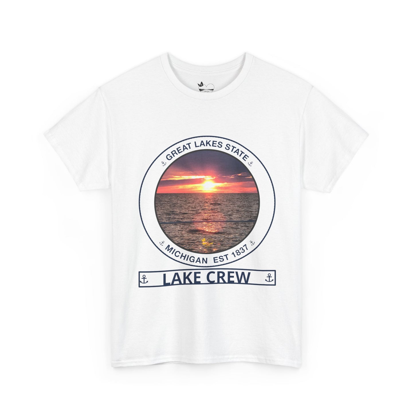 Personalized Great Lakes State Transom Shirt