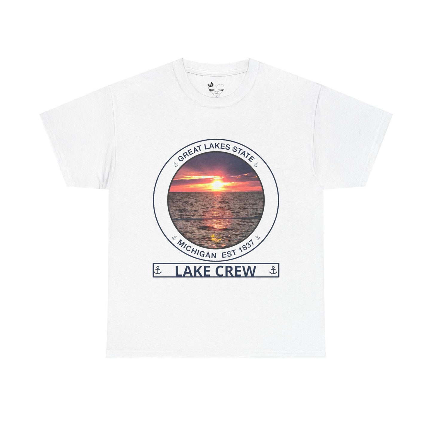 Personalized Great Lakes State Transom Shirt